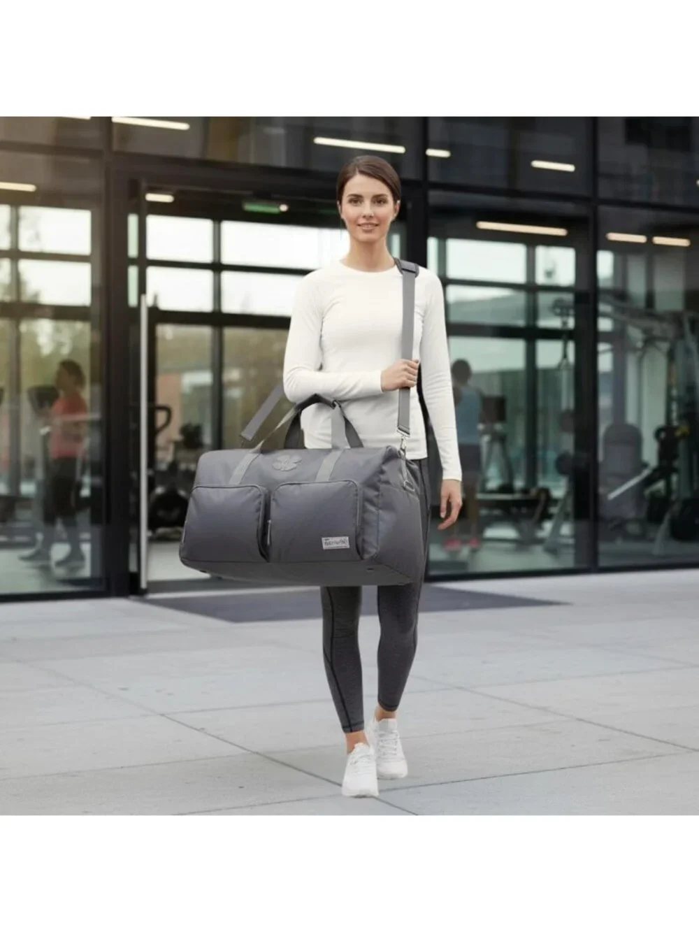 Spacious Foldable Weekender Duffle Bag | Lightweight Travel Overnight Bag